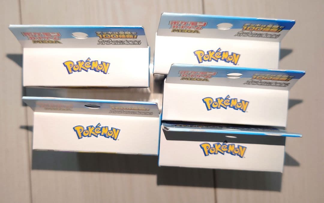 ポケモンカード　MEGA スタートデッキ１００バトルコレクション　5個セット新品