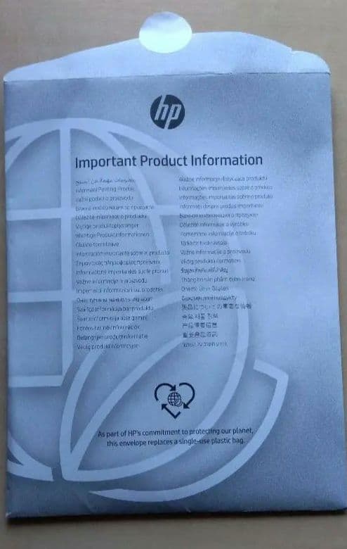HP ノートPC 本体とACアダプター