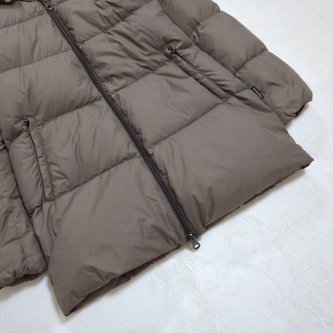 現行タグ 40 デュベティカ アルウェン ファー ダウンコート カーキ