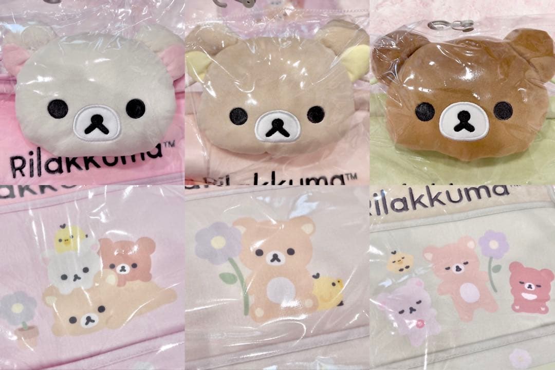 ♡新品♡コリラックマ 5点 SPINNS チャイロイコグマ ぬいぐるみ いちご