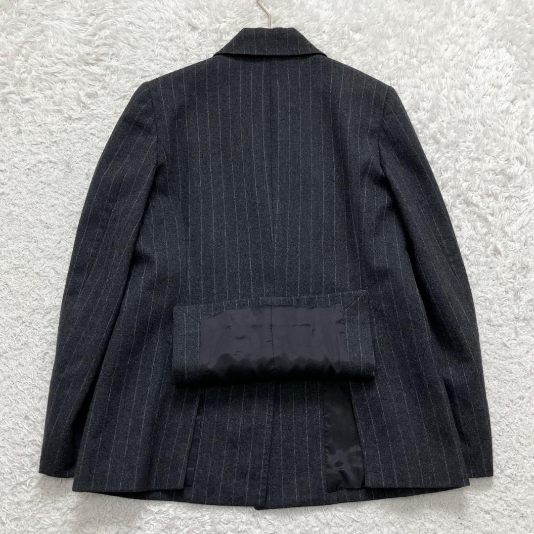 極美品✨バーバリーロンドン セットアップ スーツ フレアパンツ チャコールグレー