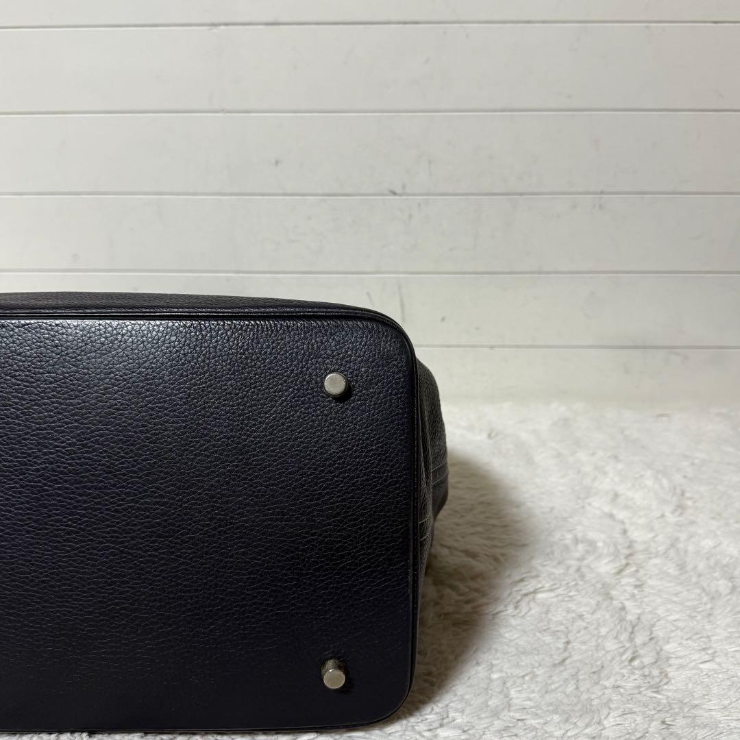 ⭐️美品⭐️　Cisei　シセイ　946　トートバッグ　オールレザー　ネイビー