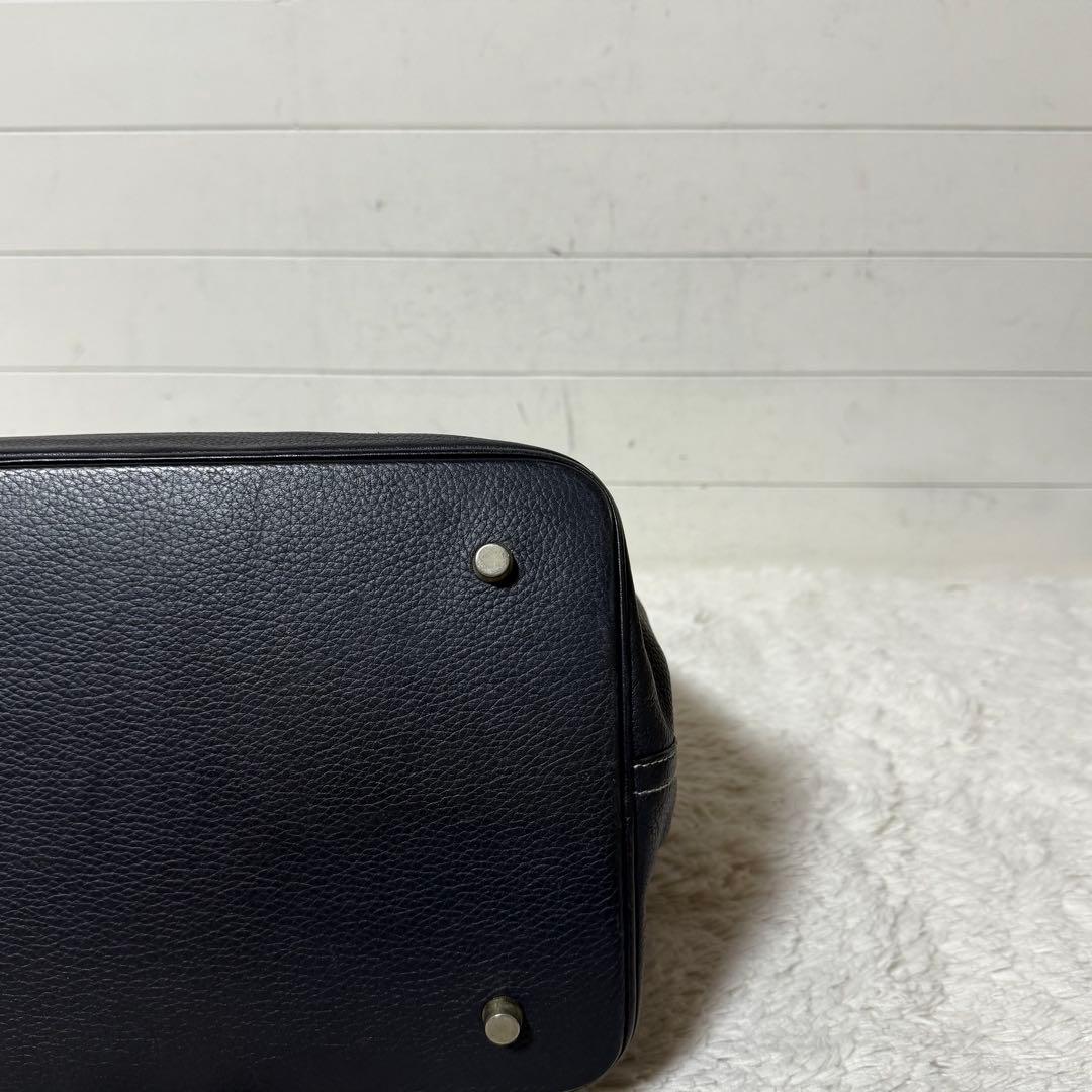 ⭐️美品⭐️　Cisei　シセイ　946　トートバッグ　オールレザー　ネイビー