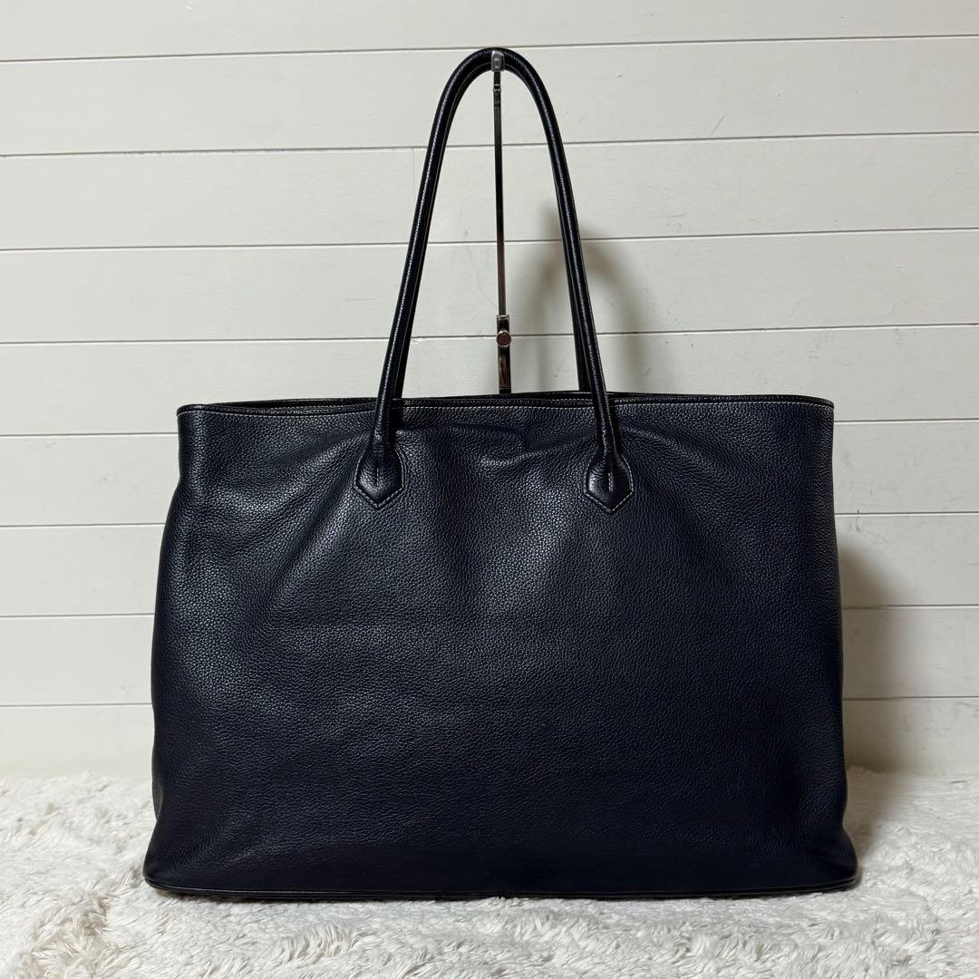 ⭐️美品⭐️　Cisei　シセイ　946　トートバッグ　オールレザー　ネイビー