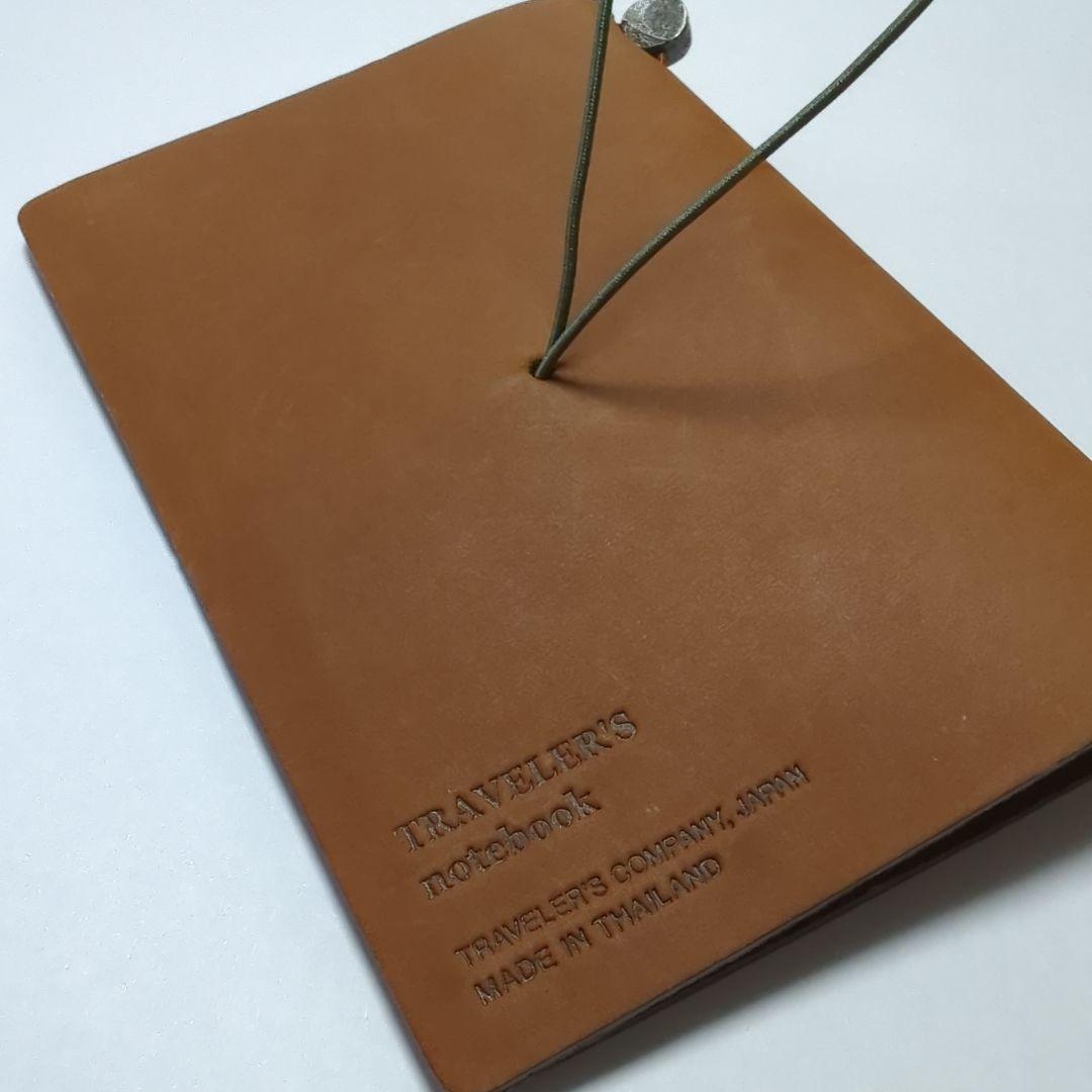 限定トラベラーズノート　パスポートサイズ　レコード柄