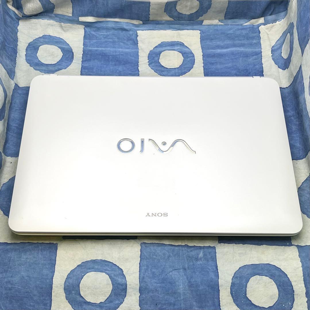 人気VAIO♡大容量HDD1TB☆i5☆美しい白♪ブルーレイ&カメラ！Win11