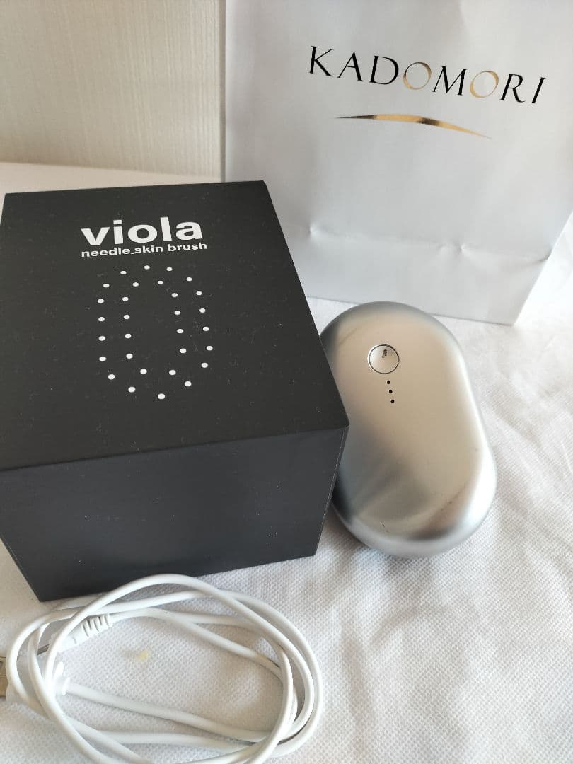 ボディ・フェイスケア KADOMORI viola needle skin brush