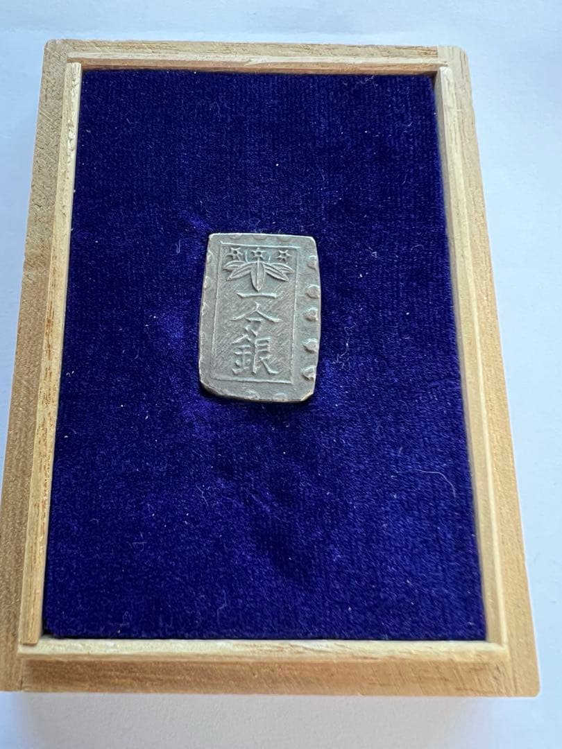 日本古金銀　日本絵銭　秋田笹一分