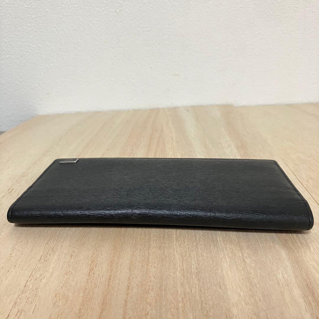 訳あり美品✨ポーター✨カレント✨長財布 ✨札入れ✨小銭入れなし✨黒✨本革✨スリム