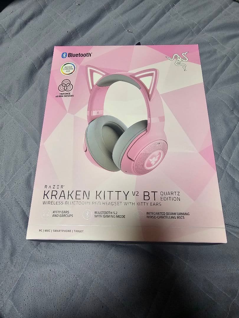 ヘッドホン razer kraken kitty v2 bt