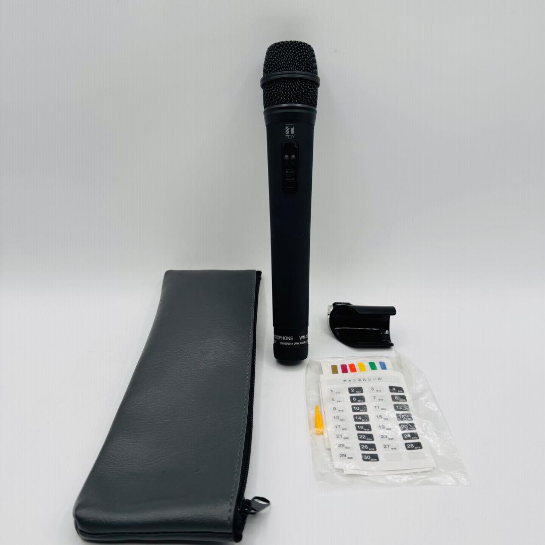 【美品】TOA WM-1220 ワイヤレスマイク