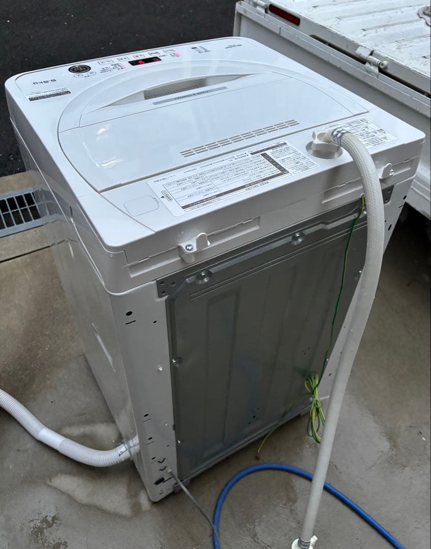 SHARP 全自動洗濯機 ES-GE5F-W 5.5kg 2022年製