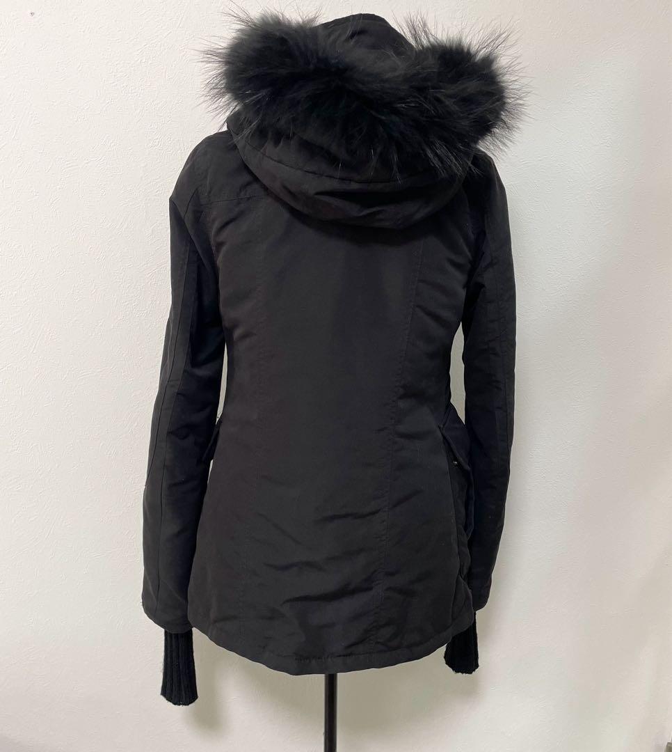 00s SLY N3B ラクーンファー　ボアライナー　モッズコート　y2k