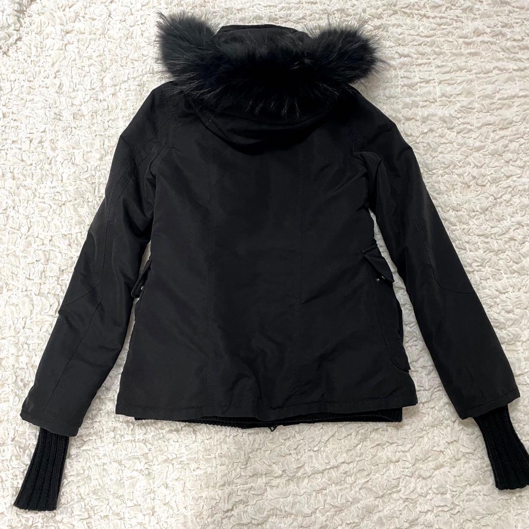 00s SLY N3B ラクーンファー　ボアライナー　モッズコート　y2k