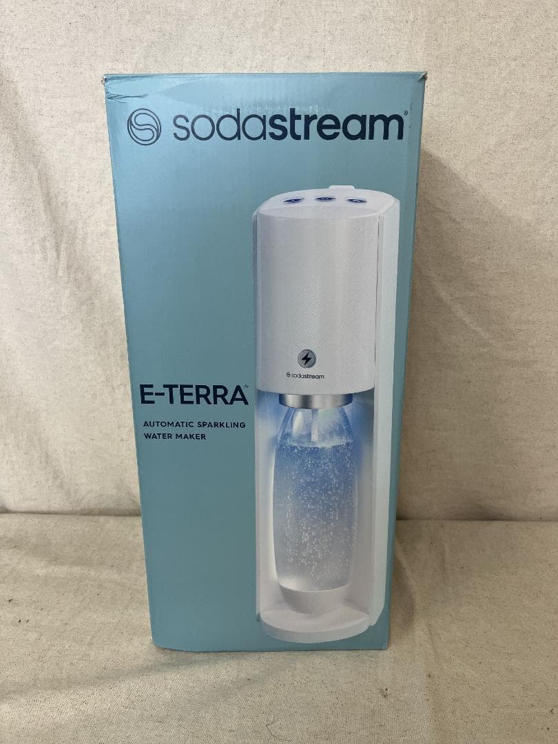美品【ソーダストリーム】E-TERRA スターターキット 使用感ゼロ ボンベ付き