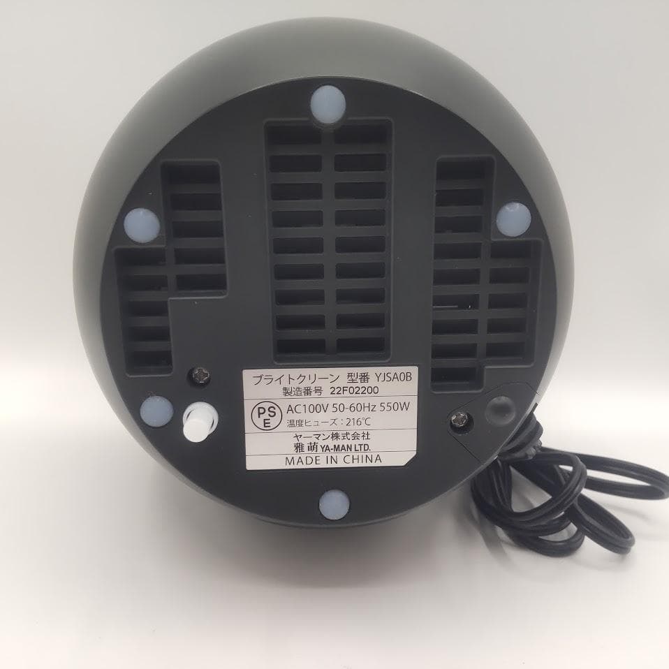 YA-MAN ヤーマン 毛穴スチーマー 美顔器 YJSA0B ブラック