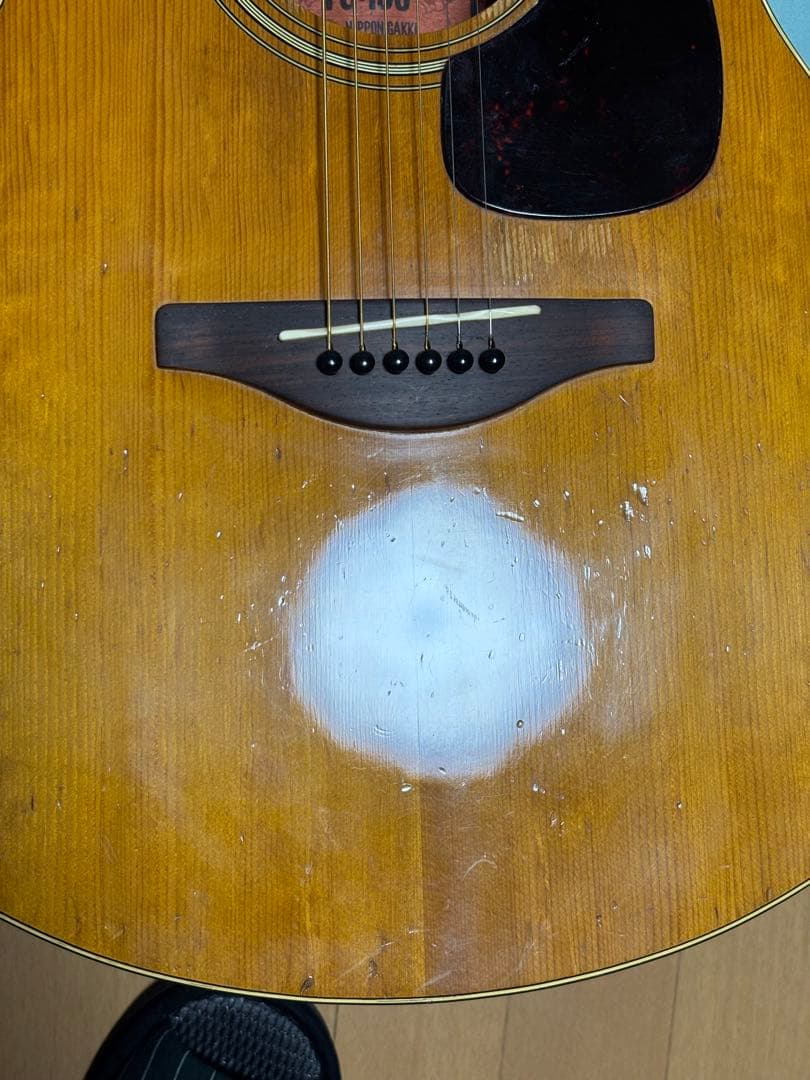 専用❗️ YAMAHA ヤマハ FG150赤ラベル　横ロゴ　5mm ドット