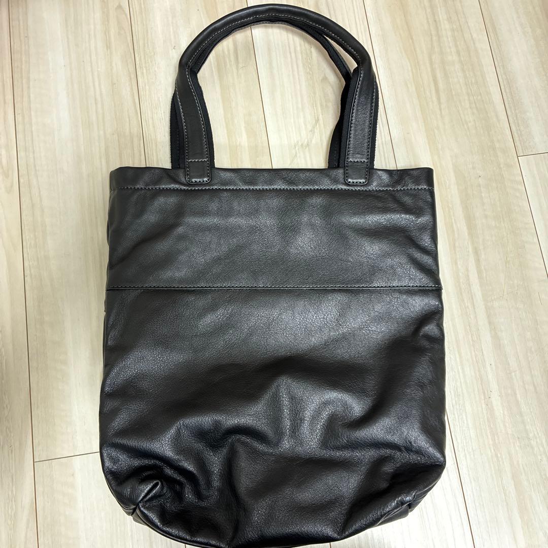 Daniel&Bob 黒 レザー トートバッグ