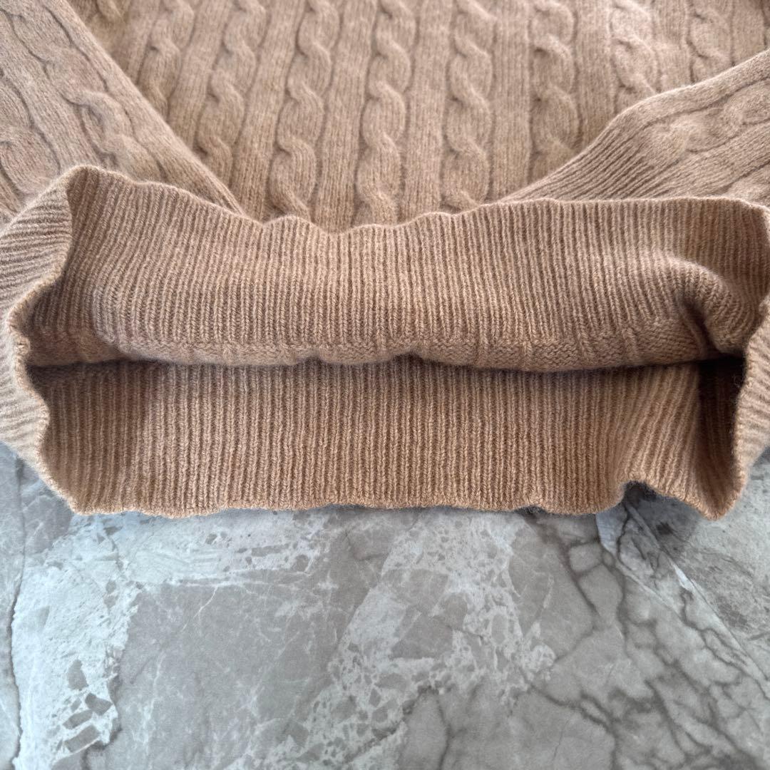 Polo Ralph Lauren ケーブルニットセーター ウールカシミア混