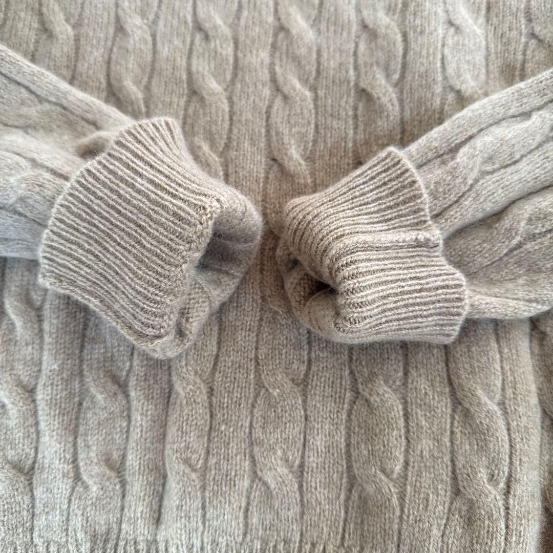 Polo Ralph Lauren ケーブルニットセーター ウールカシミア混