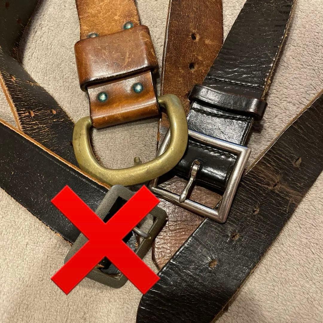 Vintage ベルト　2本まとめ売り