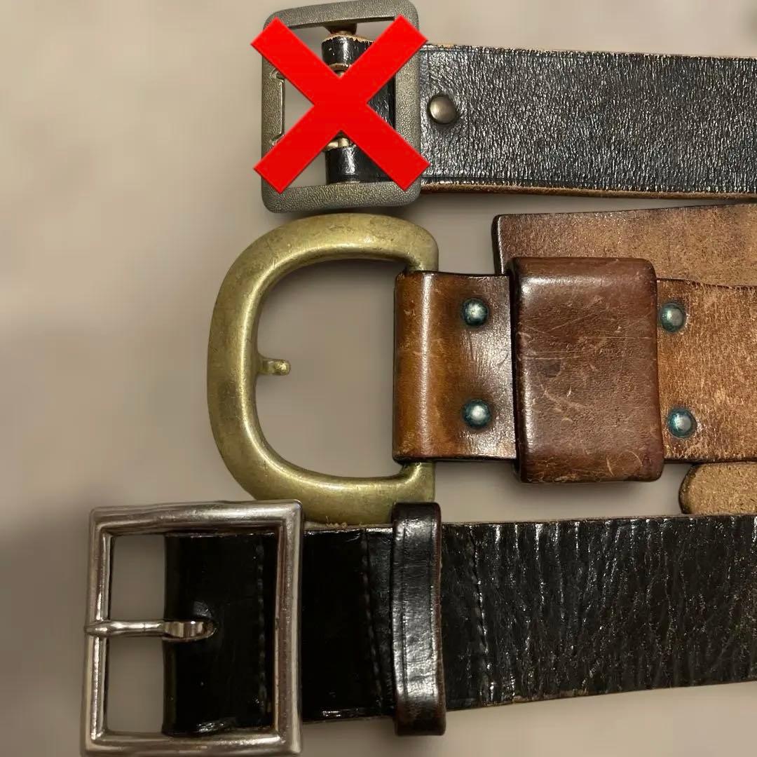 Vintage ベルト　2本まとめ売り