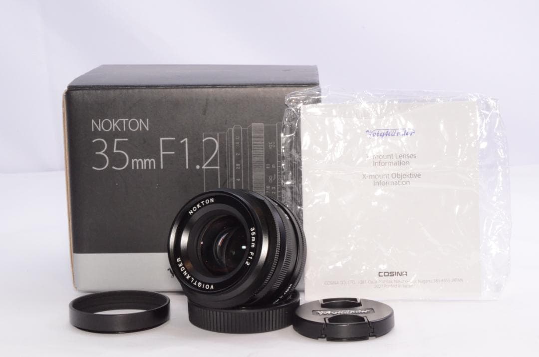 【美品】COSINA Voigtlander NOKTON 35mm F1.2