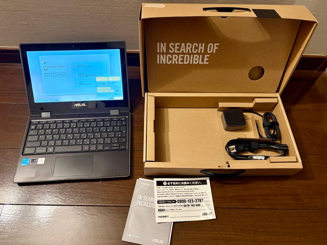 ASUS Chromebook 11.6インチ CR1100FKA-BP0003