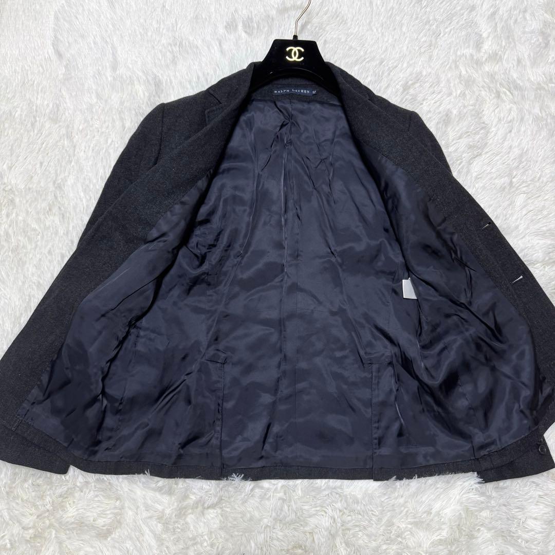 極美品 超希少 2XL カシミヤ混 ラルフローレン パンツ スーツ セットアップ