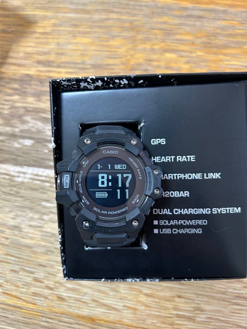 G-SHOCK GBD-H1000-1JA G−SQUAD/GPSソーラー電波