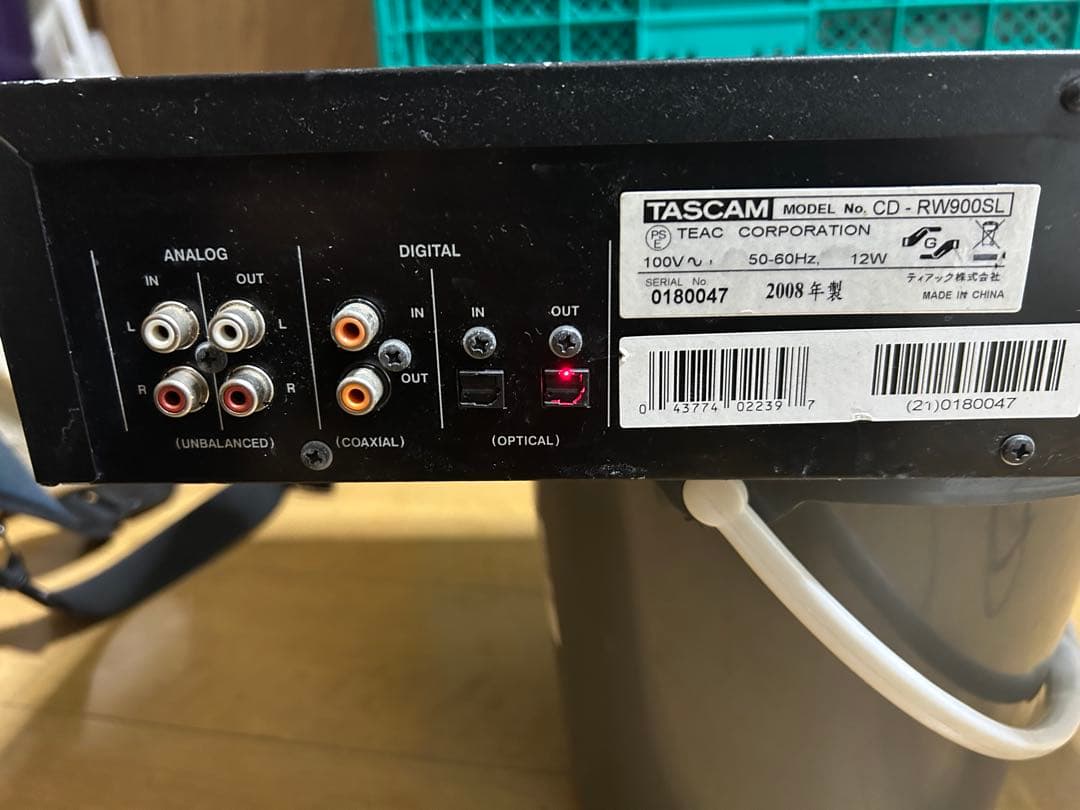 TEAC TASCAM CDレコーダー CD-RW900SL