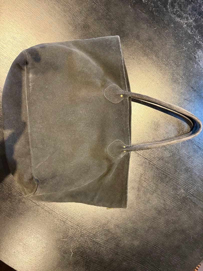 ロンハーマン別注　バンソンブラック スウェードトートバッグ最終値下げ！