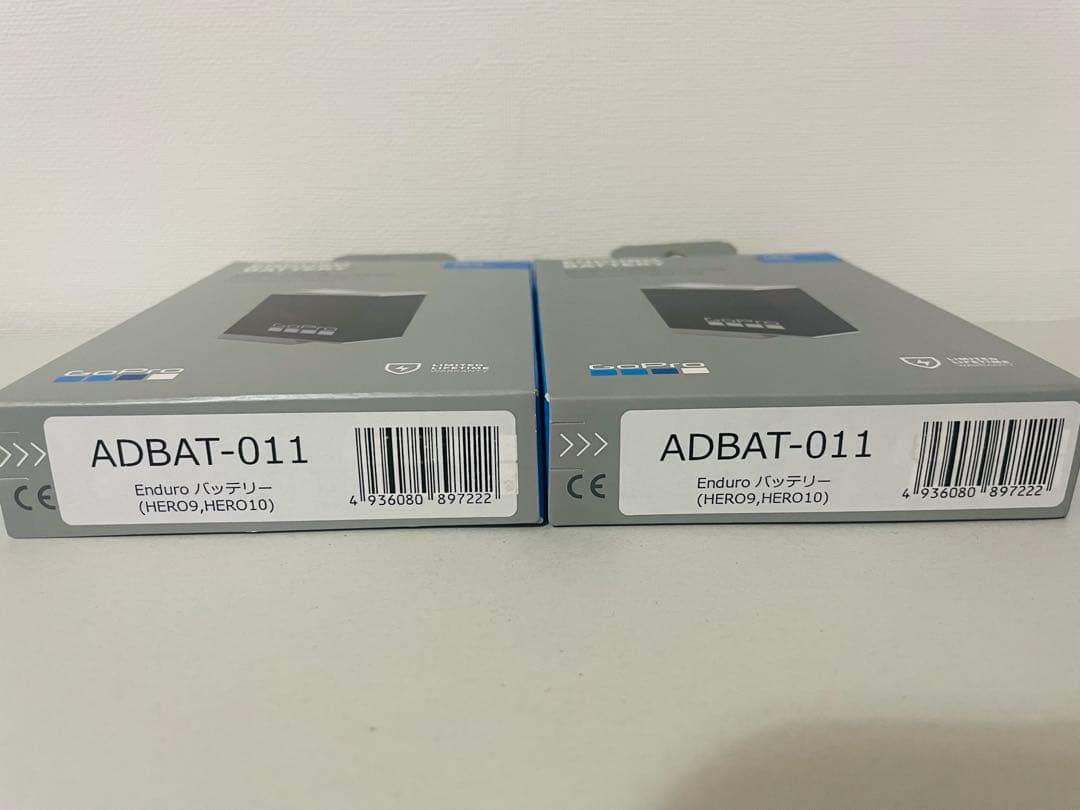 GoPro 純正 Enduroバッテリー ADBAT-011 2個セット