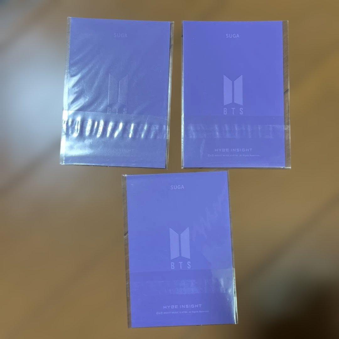 BTS HYBE INSIGHT 限定　マイク　バッジ　トレカ　ユンギ　コンプ