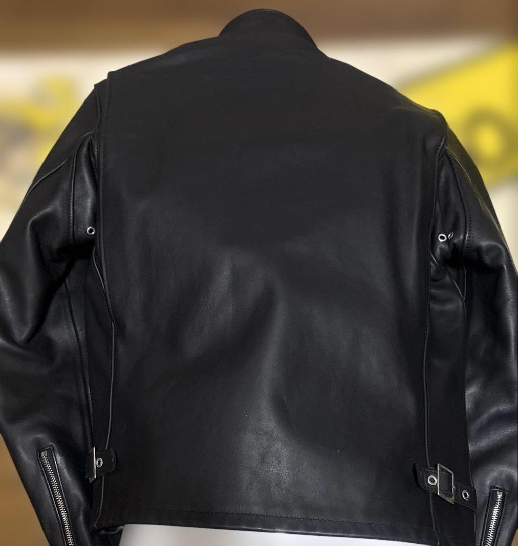 超美品‼️最新型schott641 38インチ　ライダースインナーボア付