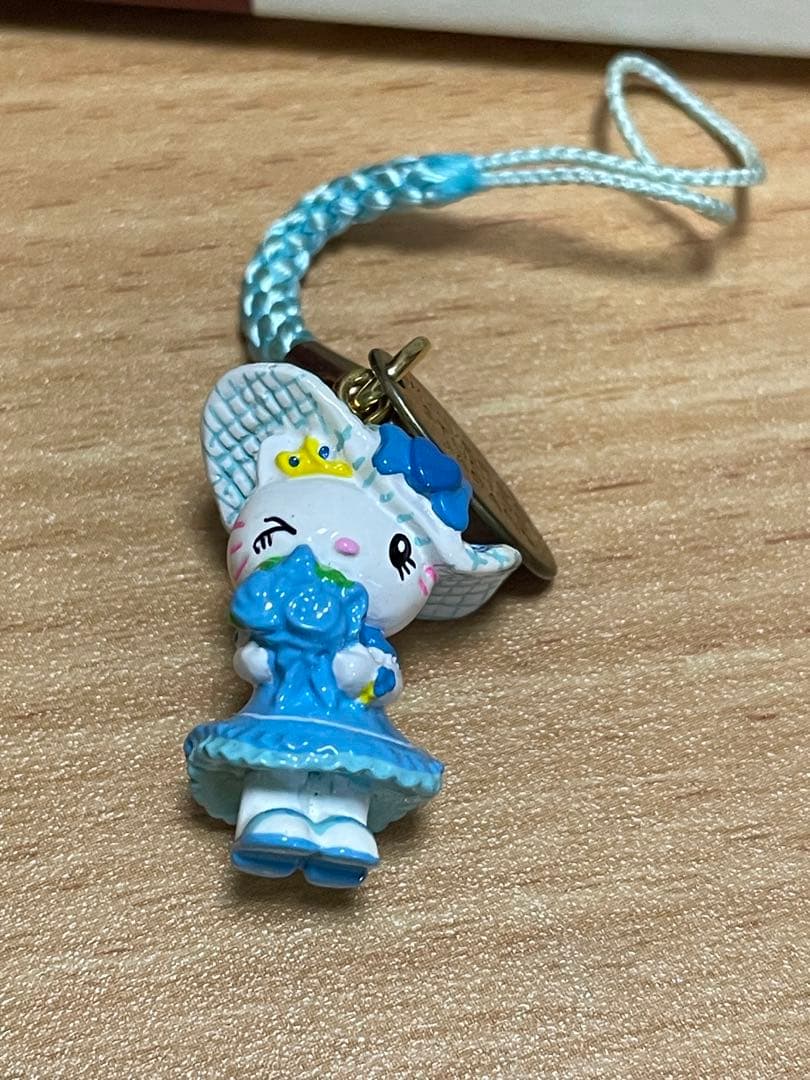 d*7様 ユニバーサルスタジオ限定 ハローキティ 値付けストラップ 水色