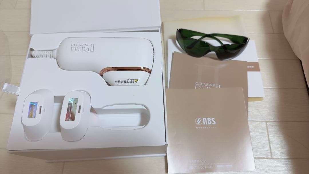 脱毛器 LED表示 ジュニアモード bitto 2