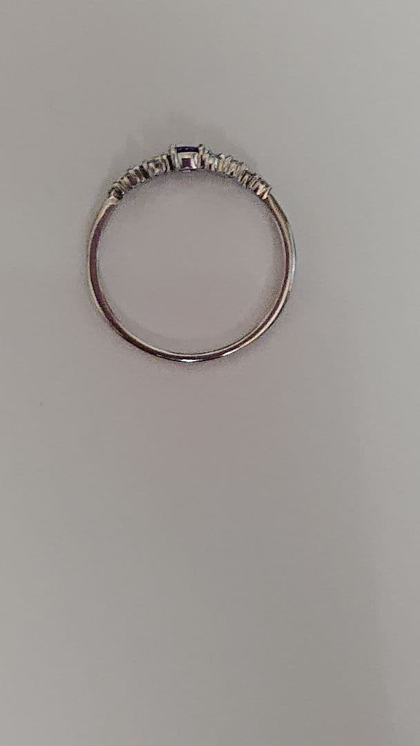 t*o様 希少石　pt900天然石アレキサンドライト　ダイヤモンドリング