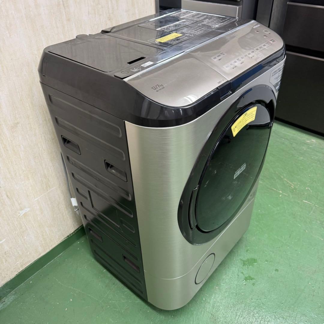 175 ドラム式洗濯機　乾燥機能付き　左開き　大容量12kg 乾燥7kg 極美品