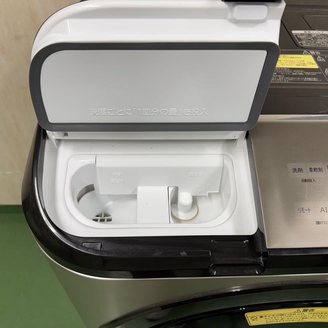 175 ドラム式洗濯機　乾燥機能付き　左開き　大容量12kg 乾燥7kg 極美品