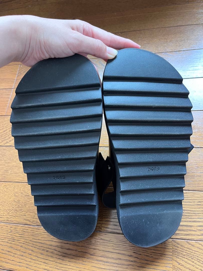 aere アエレeco leather sling back shoes