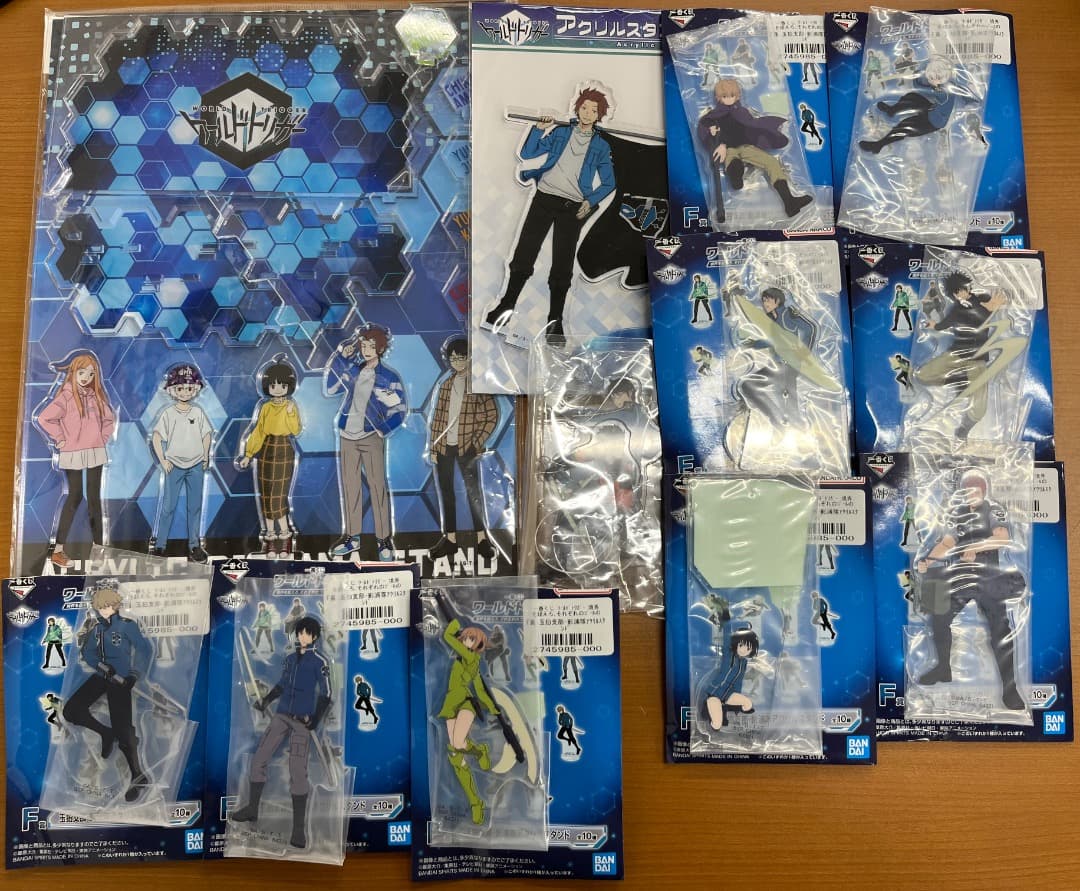 d*9様 ワールドトリガー ワートリ 名場面ジオラマフィギュア アクリルスタンド