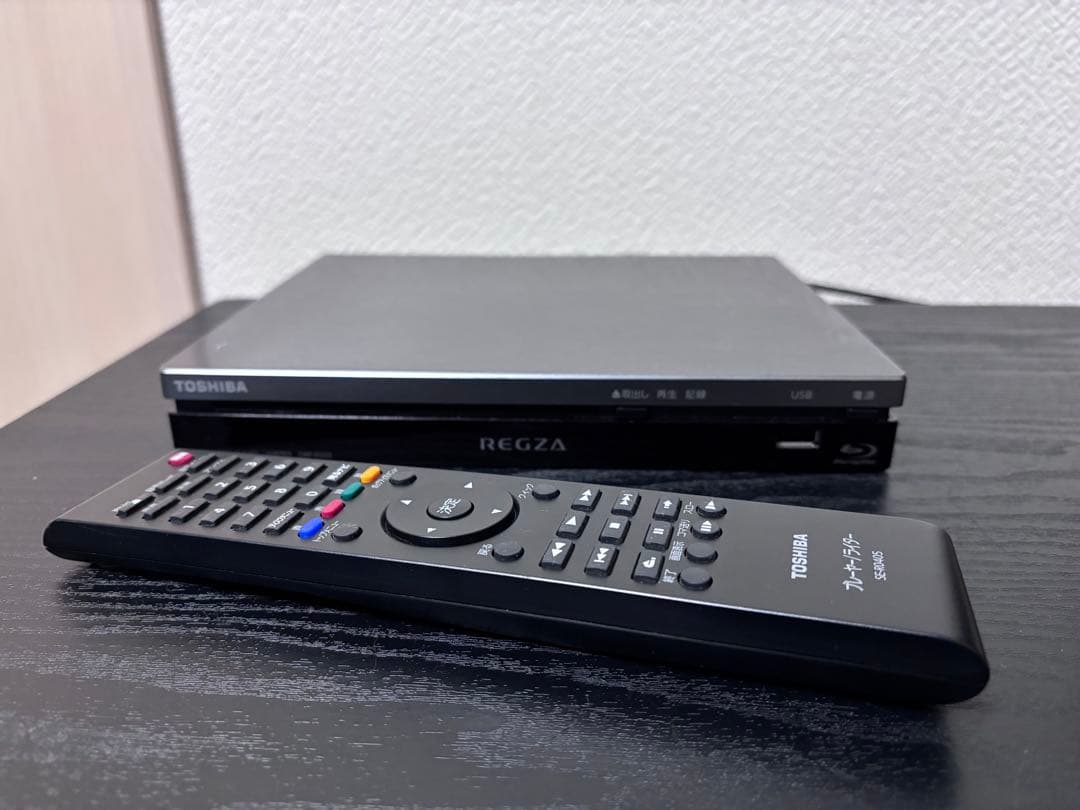 TOSHIBA REGZA DBP-R500 ブルーレイプレーヤー リモコン付き
