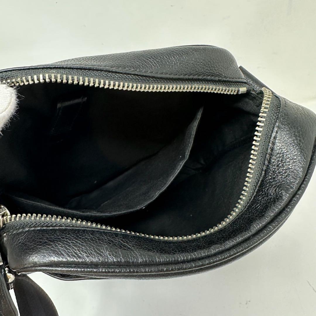 がん様　COACH コーチ レザー ショルダーバッグ メンズ