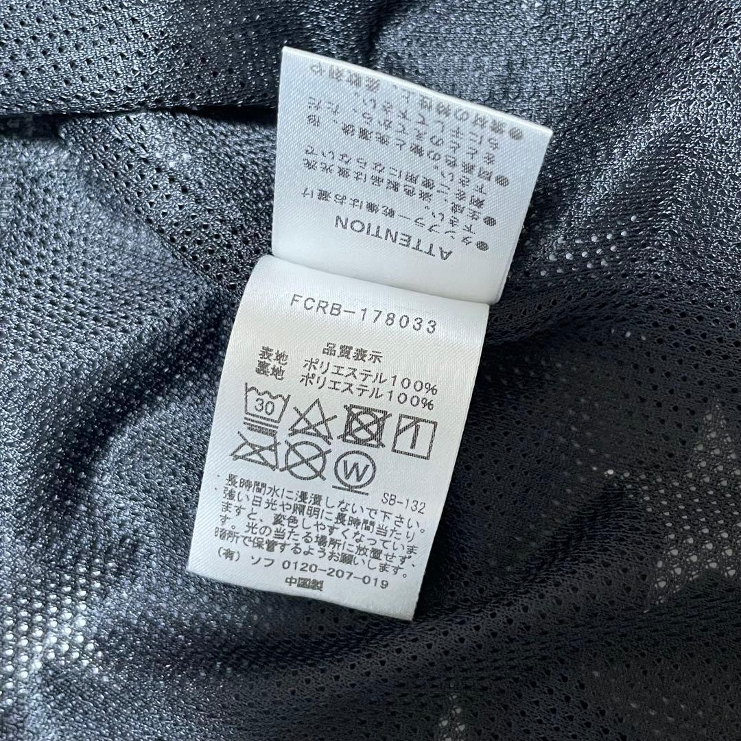 F.C.R.B.　コーチ ジャケット　スター柄　M　ブラック　アウター