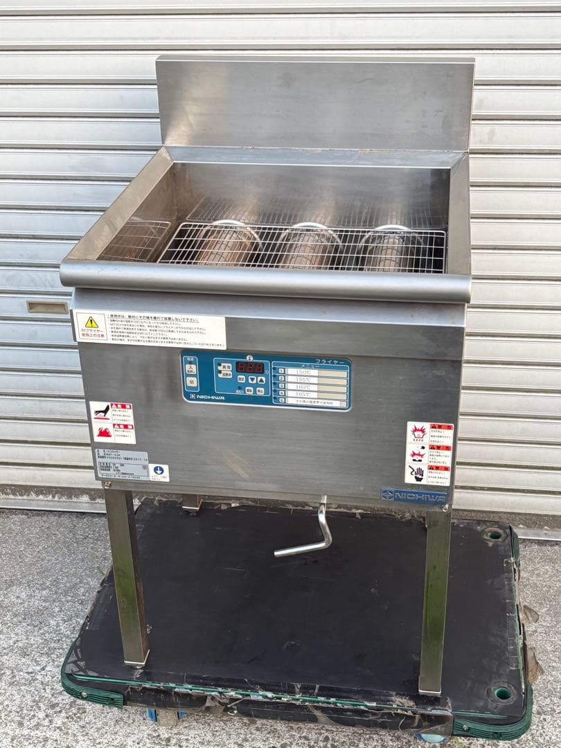 ☆GH27 IHフライヤー ニチワ電機 MSF-23K　2017年製3相200v