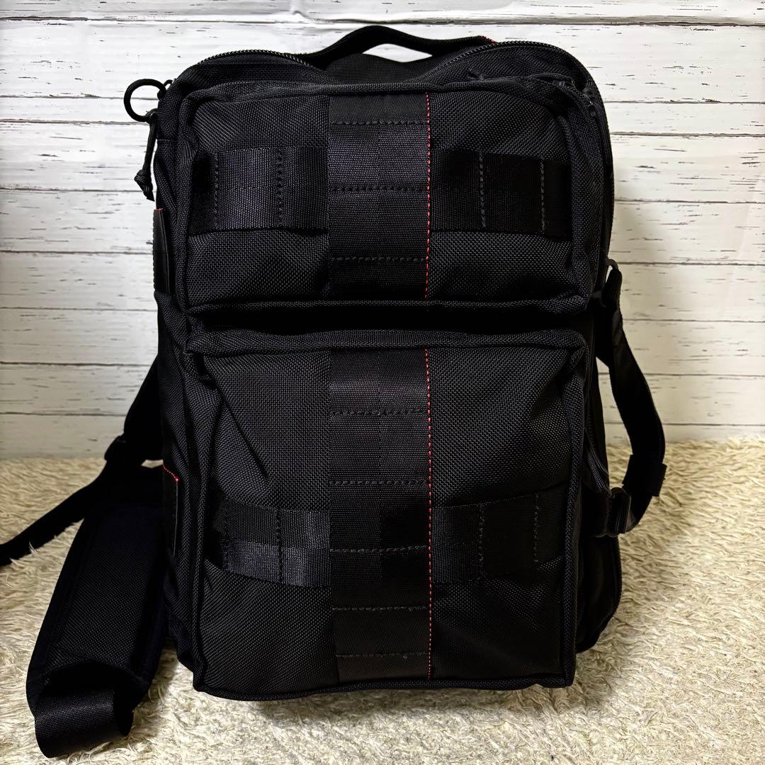 極美品 ブリーフィング ビームス 別注 ネオトリニティライナービジネスブラック