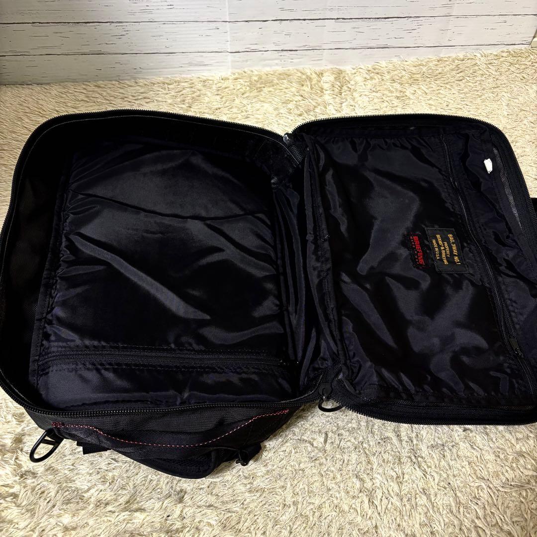 極美品 ブリーフィング ビームス 別注 ネオトリニティライナービジネスブラック