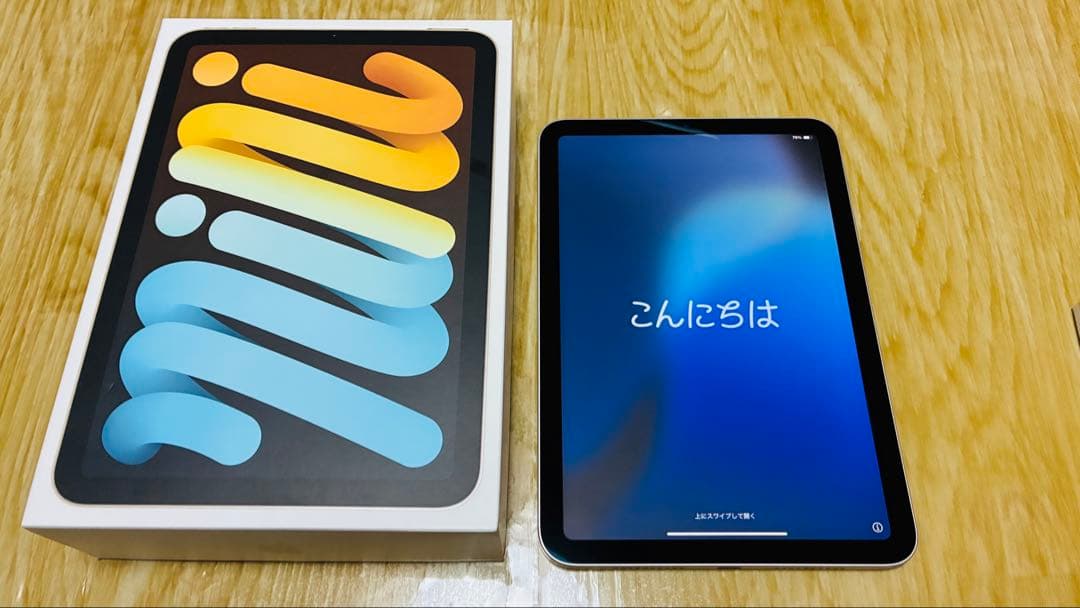 Apple iPad mini6スターライト 256GB Wi-Fi カバー付き