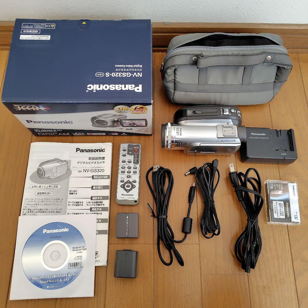 Panasonic NV-GS320 miniDV ビデオカメラ